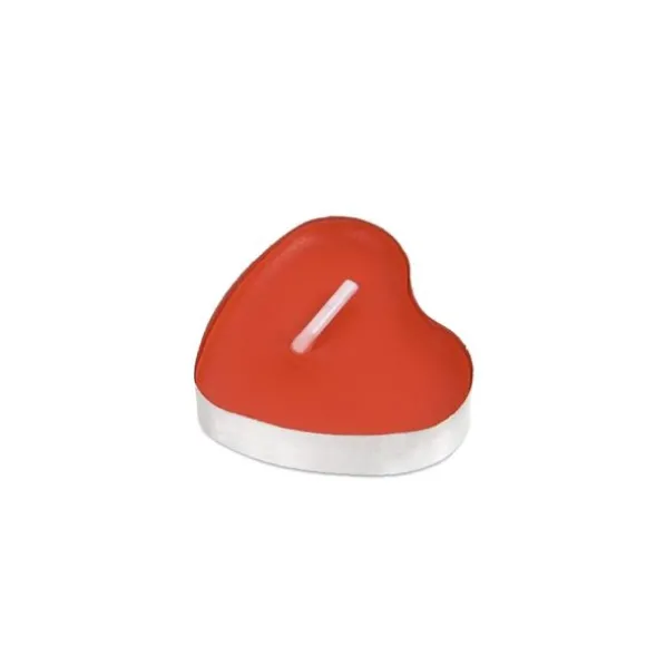 15 bougies en forme de cœur - 3,5 x 1,2 x 4 cm - Saint-Valentin - Collection Chéri Chérie