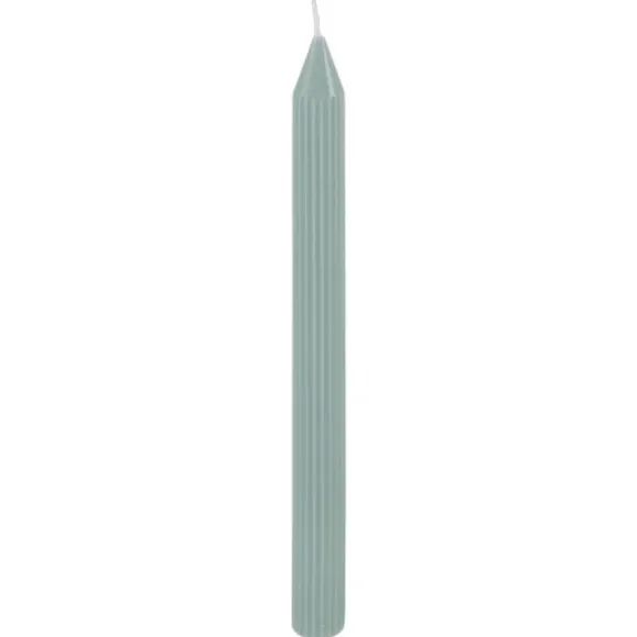 2 bougies flambeau rustiques - 2,5 x 25 cm - Couleur au choix