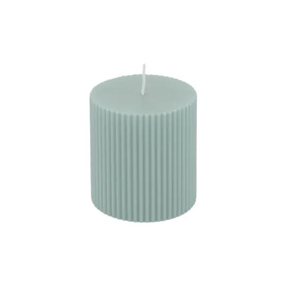 2 bougies flambeau rustiques - 2,5 x 25 cm - Couleur au choix