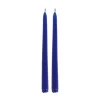2 bougies flambeau - 2,2 x 25 cm - Couleur au choix