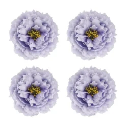 4 bougies flambeau - 2 x 20 cm - Couleur au choix