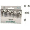 5 bougies sur pics - 8 cm - Collection Football