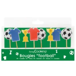 8 bougies sur pics - Football