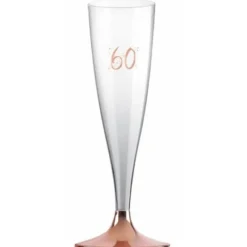Bougie sur pique Rose Gold - 9 cm - Chiffre au Choix