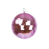 Boule à facettes pour disco - Diamètre 20 cm - Couleur au choix
