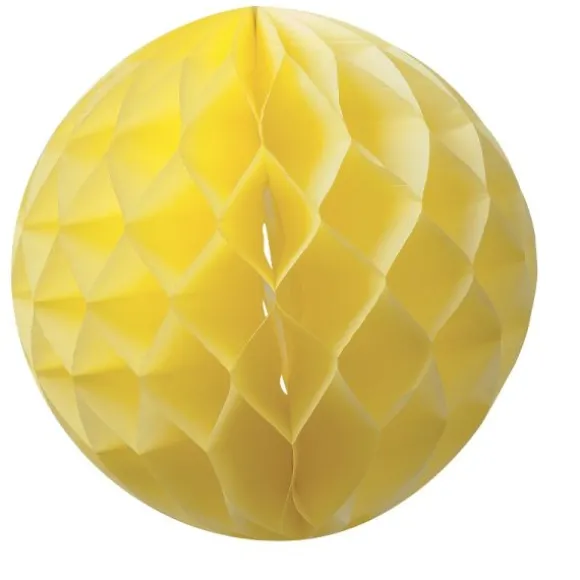 3 Boules Alvéolées - Jaune