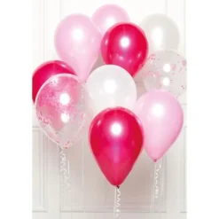 Bouquet de 10 ballons en latex - Couleur au choix