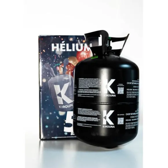 Bouteille d'hélium pour 50 ballons - Kirouna - 0,40 m³