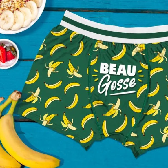 Boxer humoristique "Beau Gosse" - Collection Boys Club - Taille au choix