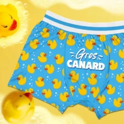 Boxer humoristique "Gros canard" - Collection Boys Club - Taille au choix