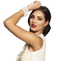 Bracelet de Perles Blanches - Charleston