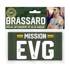 Brassard "Mission EVG" - Collection Mission Enterrement de vie de garçon