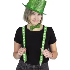 Bretelles Trèfles Saint Patrick