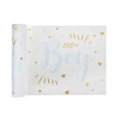 Cadre Blanc Livre d'Or pour Baby Shower - 20 x 30 cm