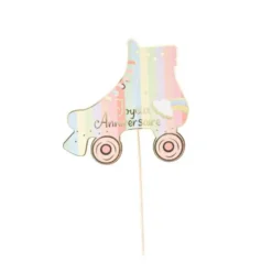 Cake Topper - Collection Mahault Pastel et Or - Modèle au choix