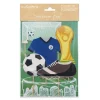 5 cake toppers pour décoration de gâteaux - Football