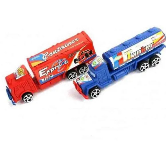 Camion Conteneur/Citerne - 12 cm - Modèle Aléatoire