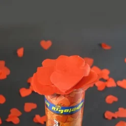 Canon à Confettis Coeur Rouge 60 Cm