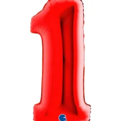 Canon à confettis - Cœurs en papier - 40 cm - Rouge