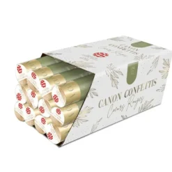 Canon à confettis en forme de cœurs rouges - Collection Vive les Mariés