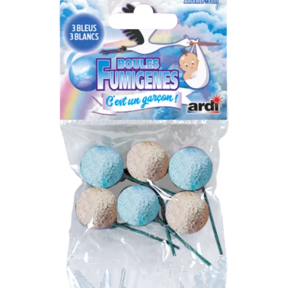 Canon à confettis pour Gender Reveal - Boy or Girl ? - 40 cm - Couleur au choix