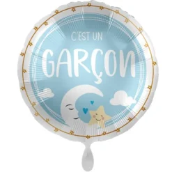 Canon à confettis pour Gender Reveal - Boy or Girl ? - 40 cm - Couleur au choix