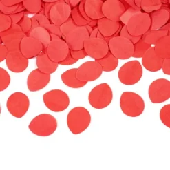 Canon à confettis - Pétales de rose en papier - 40 cm - Rouge
