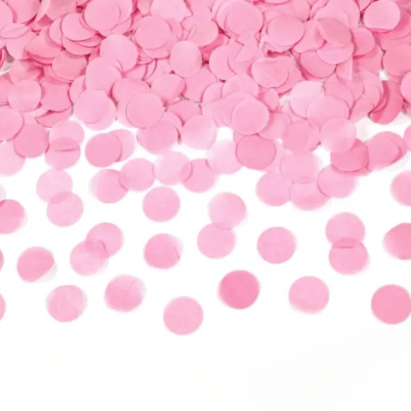 Canon à confettis ronds en papier - 28 cm - Blanc