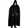 Cape avec Capuche Noire Adulte
