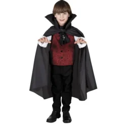 Cape de Vampire Enfant Noire