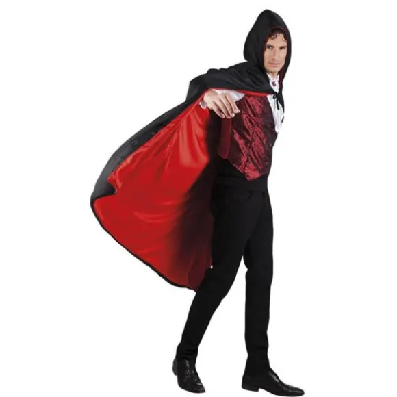 Cape de Vampire Réversible - Noire et Rouge