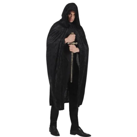 Cape en Velours - Noir