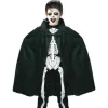 Cape noire de vampire pour enfant - 90 cm
