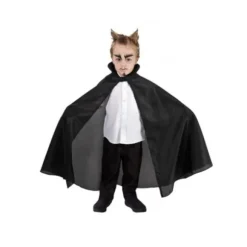 Cape Taffetas 85 cm Enfant - Noir