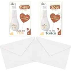 Carte Ballon Annonce - Tu vas être Tonton / Tata - Collection Annonce de Grossesse