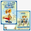 Carte d’Anniversaire Grand Format avec Enveloppe - "En prenant de l'âge…"