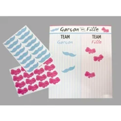 Carte de Prédiction Team Fille / Team Garçon