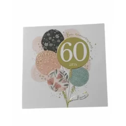 Carte de vœux - Joyeux Anniversaire - Âge au choix