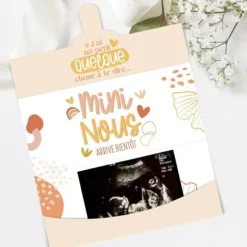 Carte Enveloppe Annonce - Mini Nous - Collection Annonce de Grossesse