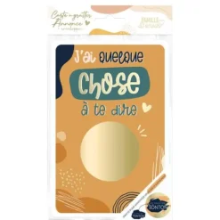 Carte à gratter Annonce - Tu vas être Tonton - Collection Annonce de Grossesse