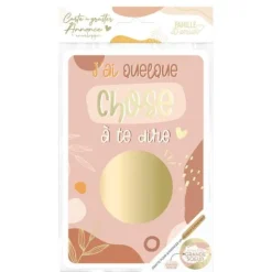 Carte à gratter Annonce - Tu vas être Grande Sœur - Collection Annonce de Grossesse