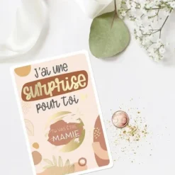 Carte à gratter Annonce - Tu vas être Mamie - Collection Annonce de Grossesse