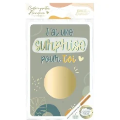 Carte à gratter Annonce - Tu vas être Grand Frère - Collection Annonce de Grossesse