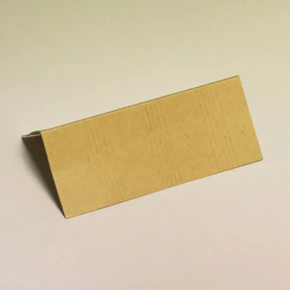 10 Cartes de Table Kraft - Cannelle