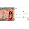 6 cartes d’invitation en carton avec enveloppes - 18 x 11 cm - Vaiana 2™