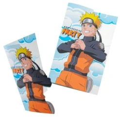 8 cartes d’invitation en carton - 16 x 10 cm - Naruto Shippuden ®