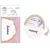 6 cartes d’invitation en carton avec enveloppes - Collection Licorne