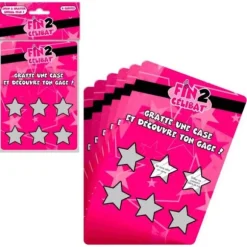 6 Cartes à Gratter - Enterrement de Vie de Jeune Fille