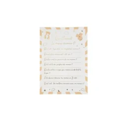 10 Cartes " Qui connaît le mieux maman ? " - Collection Baby Nude