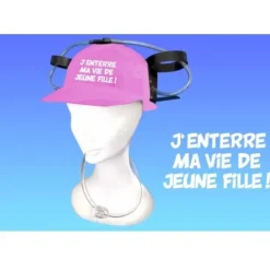 Casque Anti-Soif Enterrement de Vie de Jeune Fille